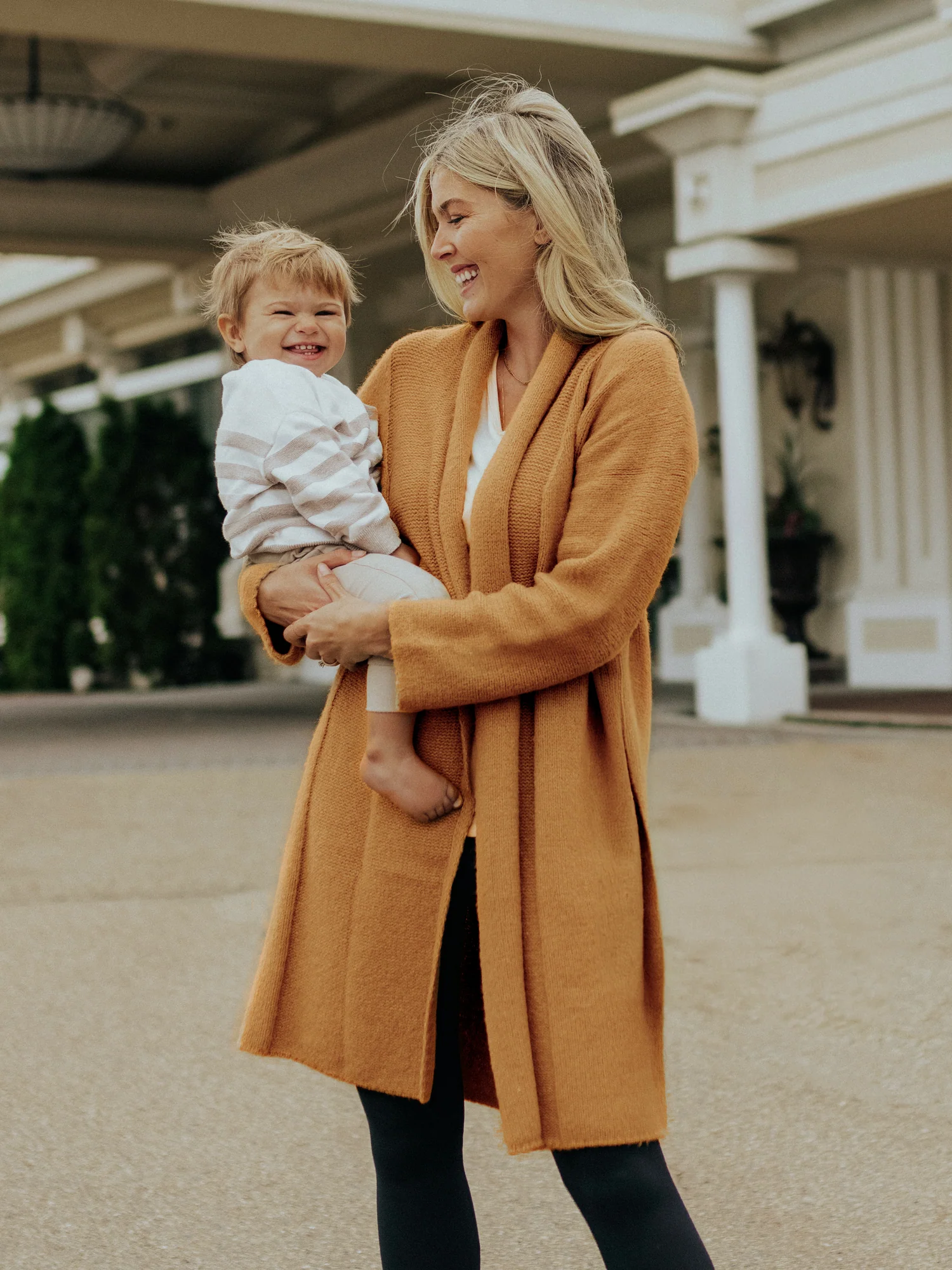 Chloe Cardigan Sweater | Chai - Image 4