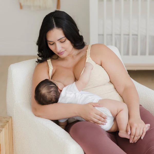 Sublime® Bamboo Pumping Cami Two-Pack | Black & Oatmeal Heather - Image 6