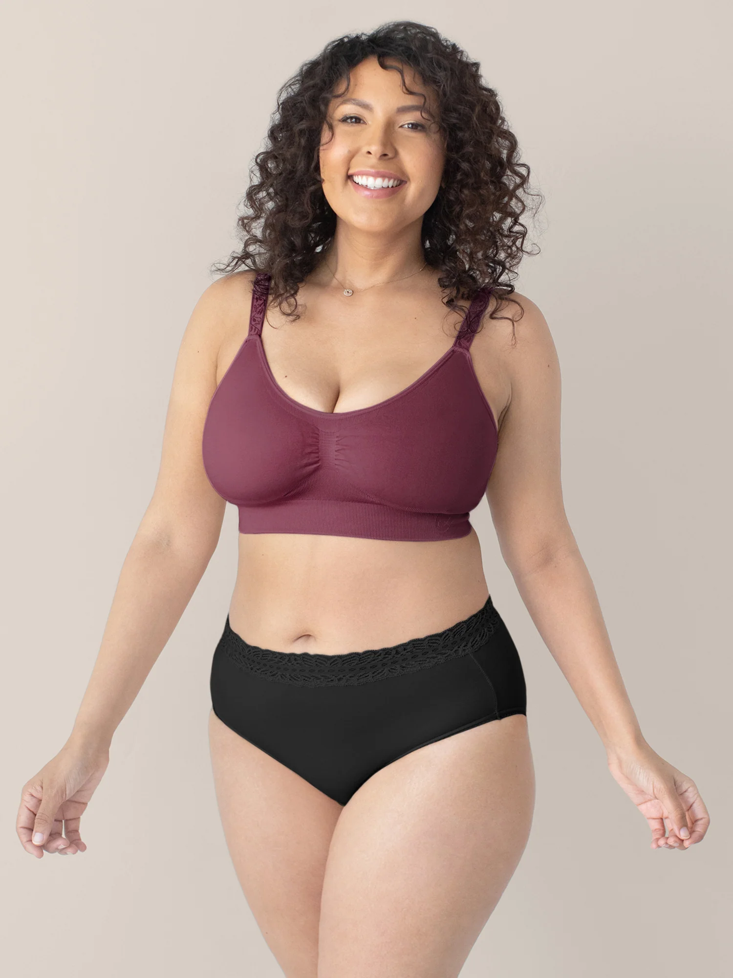 Nellie Sublime® Wireless Bra | Fig - Image 5